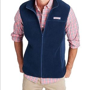 Vineyard vines men’s harbor fleece vest small